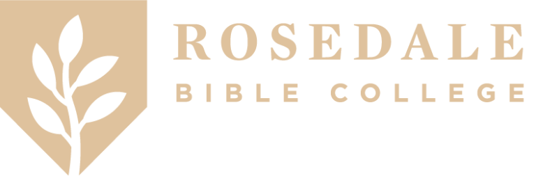 Rosedale Bible College logo.