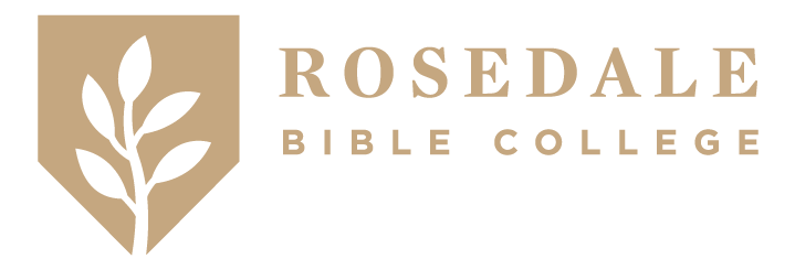 Rosedale Bible College logo.