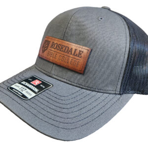 Charcoal and Black Baseball Hat